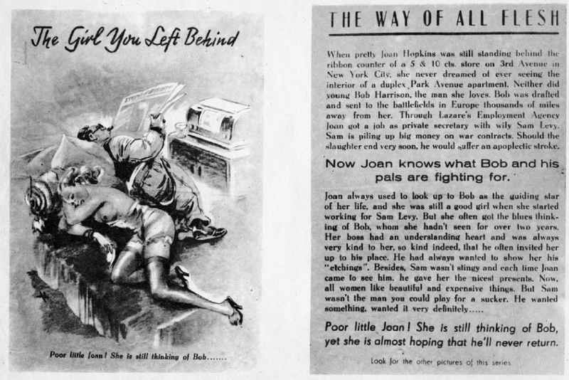 Illustration for article titled These Nazi Propaganda Leaflets Dropped on American Soldiers Are Nauseating